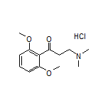 1-(2,6-Dimethoxyphenyl)-3-(dimethylamino)-1-propanone Hydrochloride