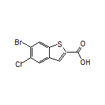 6-Bromo-5-chlorobenzothiophene-2-carboxylic Acid