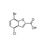 7-Bromo-4-chlorobenzothiophene-2-carboxylic Acid