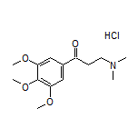 3-(Dimethylamino)-1-(3,4,5-trimethoxyphenyl)-1-propanone Hydrochloride