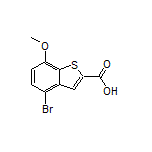 4-Bromo-7-methoxybenzothiophene-2-carboxylic Acid