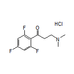 3-(Dimethylamino)-1-(2,4,6-trifluorophenyl)-1-propanone Hydrochloride