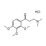 3-(Dimethylamino)-1-(2,3,4-trimethoxyphenyl)-1-propanone Hydrochloride