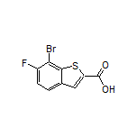 7-Bromo-6-fluorobenzothiophene-2-carboxylic Acid