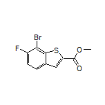 Methyl 7-Bromo-6-fluorobenzo[b]thiophene-2-carboxylate