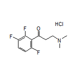 3-(Dimethylamino)-1-(2,3,6-trifluorophenyl)-1-propanone Hydrochloride