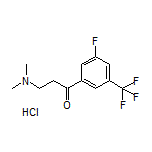 3-(Dimethylamino)-1-[3-fluoro-5-(trifluoromethyl)phenyl]-1-propanone Hydrochloride