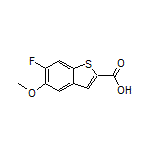 6-Fluoro-5-methoxybenzothiophene-2-carboxylic Acid