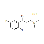 3-(Dimethylamino)-1-(5-fluoro-2-iodophenyl)-1-propanone Hydrochloride