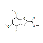 Methyl 4-Fluoro-5,7-dimethoxybenzothiophene-2-carboxylate