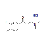 3-(Dimethylamino)-1-(3-fluoro-4-methylphenyl)-1-propanone Hydrochloride