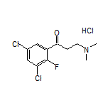 1-(3,5-Dichloro-2-fluorophenyl)-3-(dimethylamino)-1-propanone Hydrochloride