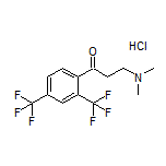 1-[2,4-Bis(trifluoromethyl)phenyl]-3-(dimethylamino)-1-propanone Hydrochloride