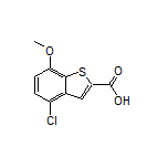 4-Chloro-7-methoxybenzothiophene-2-carboxylic Acid