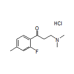 3-(Dimethylamino)-1-(2-fluoro-4-methylphenyl)-1-propanone Hydrochloride