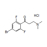 1-(4-Bromo-2,6-difluorophenyl)-3-(dimethylamino)-1-propanone Hydrochloride