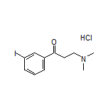 3-(Dimethylamino)-1-(3-iodophenyl)-1-propanone Hydrochloride