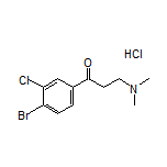 1-(4-Bromo-3-chlorophenyl)-3-(dimethylamino)-1-propanone Hydrochloride