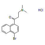 1-(4-Bromo-1-naphthyl)-3-(dimethylamino)-1-propanone Hydrochloride