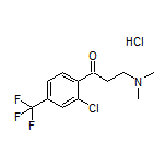 1-[2-Chloro-4-(trifluoromethyl)phenyl]-3-(dimethylamino)-1-propanone Hydrochloride