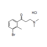 1-(3-Bromo-2-methylphenyl)-3-(dimethylamino)-1-propanone Hydrochloride