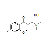 3-(Dimethylamino)-1-(2-methoxy-4-methylphenyl)-1-propanone Hydrochloride