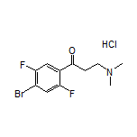 1-(4-Bromo-2,5-difluorophenyl)-3-(dimethylamino)-1-propanone Hydrochloride