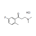 3-(Dimethylamino)-1-(5-fluoro-2-methylphenyl)-1-propanone Hydrochloride