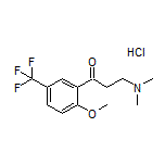 3-(Dimethylamino)-1-[2-methoxy-5-(trifluoromethyl)phenyl]-1-propanone Hydrochloride