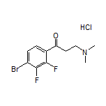 1-(4-Bromo-2,3-difluorophenyl)-3-(dimethylamino)-1-propanone Hydrochloride