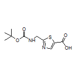 2-[(Boc-amino)methyl]thiazole-5-carboxylic Acid