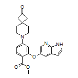 Methyl 2-[(7-Azaindole-5-yl)oxy]-4-(2-oxo-7-azaspiro[3.5]nonan-7-yl)benzoate