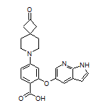 2-[(7-Azaindole-5-yl)oxy]-4-(2-oxo-7-azaspiro[3.5]nonan-7-yl)benzoic Acid