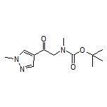 2-[Boc(methyl)amino]-1-(1-methyl-4-pyrazolyl)ethanone