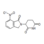 3-(7-Nitro-1-oxo-2-isoindolinyl)piperidine-2,6-dione