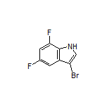 3-Bromo-5,7-difluoroindole