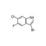 3-Bromo-6-chloro-5-fluoroindole