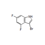 3-Bromo-4,6-difluoroindole