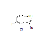 3-Bromo-4-chloro-5-fluoroindole