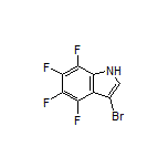 3-Bromo-4,5,6,7-tetrafluoroindole