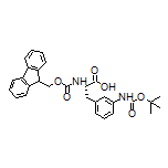 (S)-3-[3-(Boc-amino)phenyl]-2-(Fmoc-amino)propanoic Acid