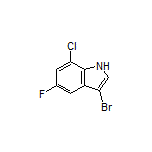 3-Bromo-7-chloro-5-fluoroindole