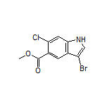 Methyl 3-Bromo-6-chloroindole-5-carboxylate