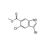 Methyl 3-Bromo-5-chloroindole-6-carboxylate