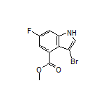 Methyl 3-Bromo-6-fluoroindole-4-carboxylate