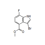 Methyl 3-Bromo-7-fluoroindole-4-carboxylate