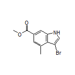 Methyl 3-Bromo-4-methylindole-6-carboxylate