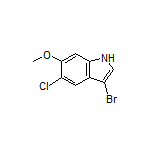 3-Bromo-5-chloro-6-methoxyindole