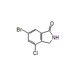 6-Bromo-4-chloro-1-isoindolinone