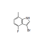 3-Bromo-4-fluoro-7-methylindole